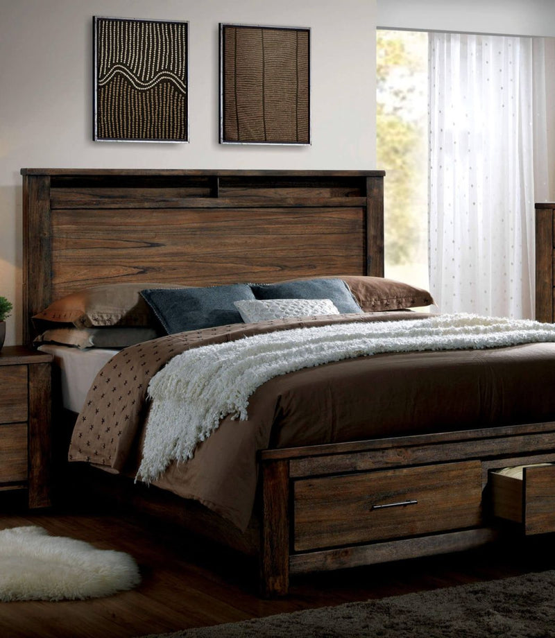 Elkton Antique Oak 5pc Queen Bedroom Set