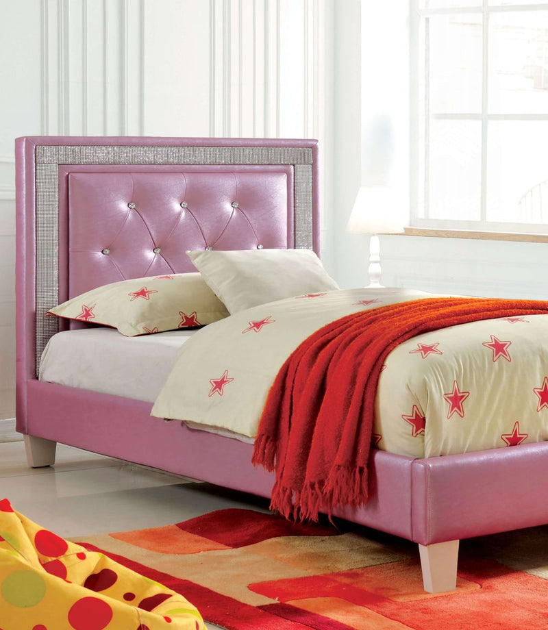 Lianne Purple Twin Bed