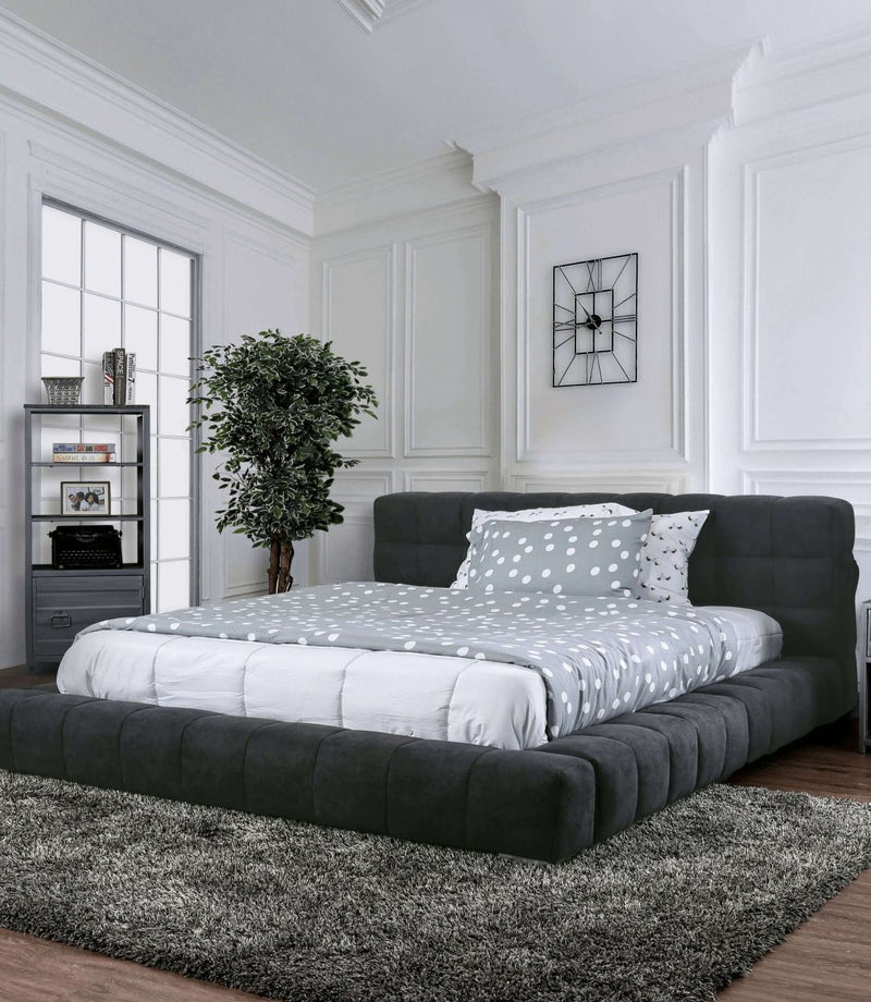 Wosley Dark Gray Bed