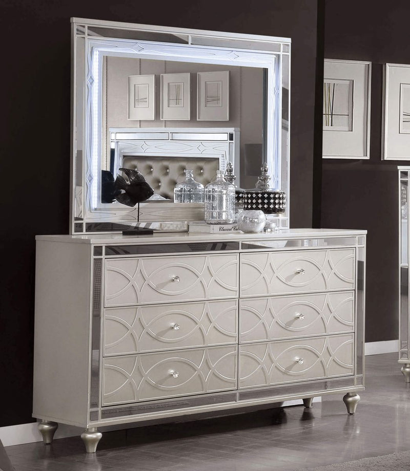 Manar Silver Dresser