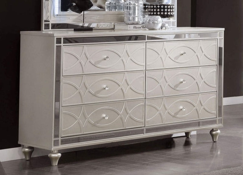 Manar Silver Dresser