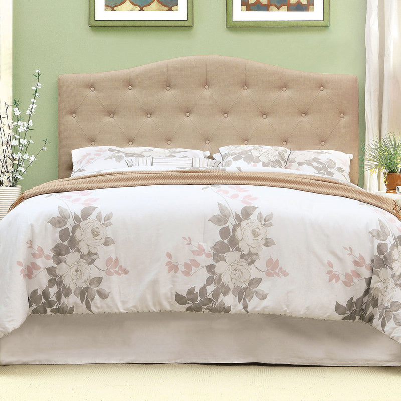 Alipaz Ivory Queen Headboard