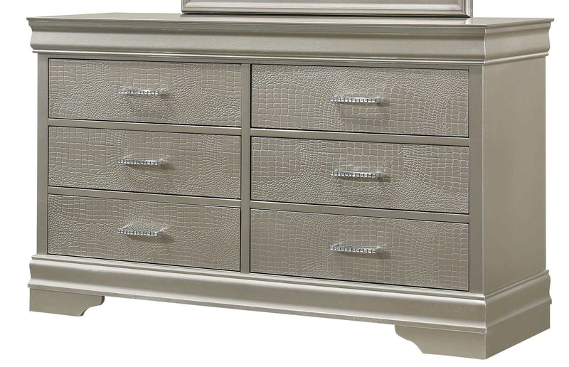 Amalia - Silver - Dresser - Ornate Home