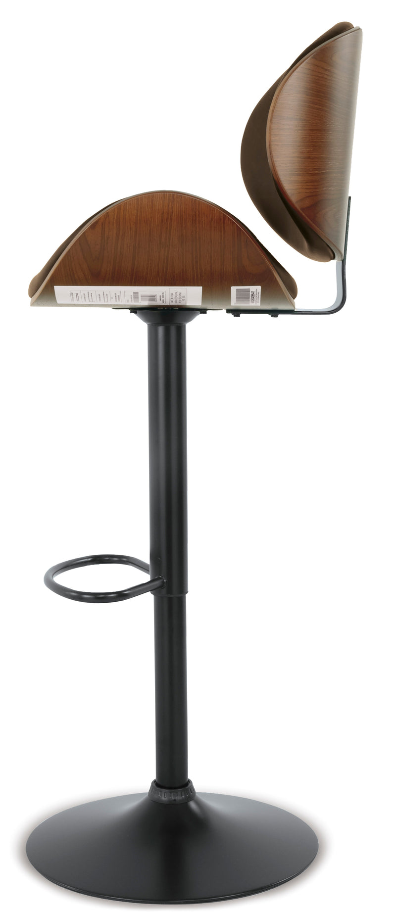 Bellatier Faux Leather Adjustable Height Bar Stools