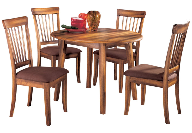 Berringer Rustic Brown Dining Room Set /5 pc