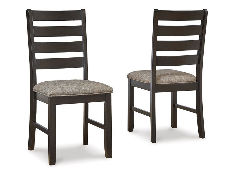 Ambenrock Light Brown & Dark Brown Dining Chair (Set of 2)