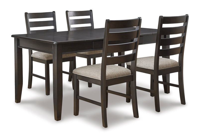 Ambenrock Dark Brown Dining Room Sets