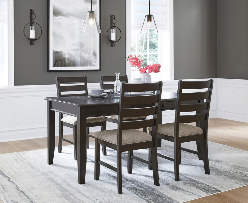 Ambenrock Dark Brown Dining Room Sets