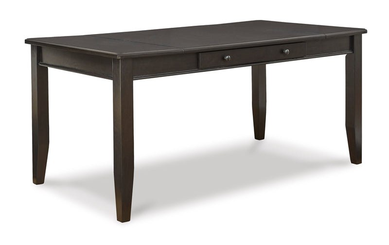 Ambenrock Dark Brown Dining Table w/ Storage