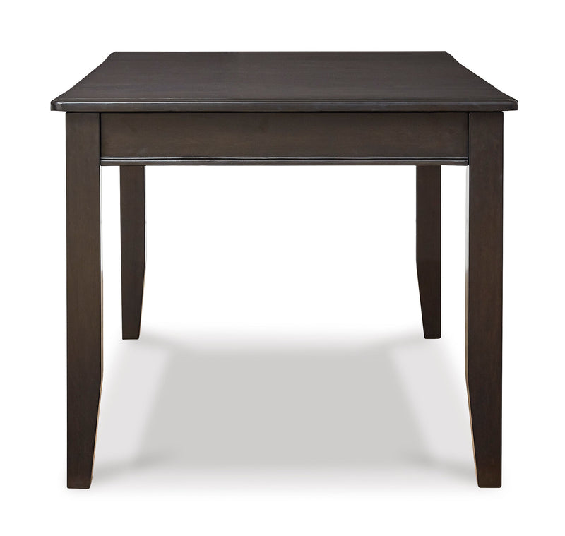 Ambenrock Dark Brown Dining Table w/ Storage