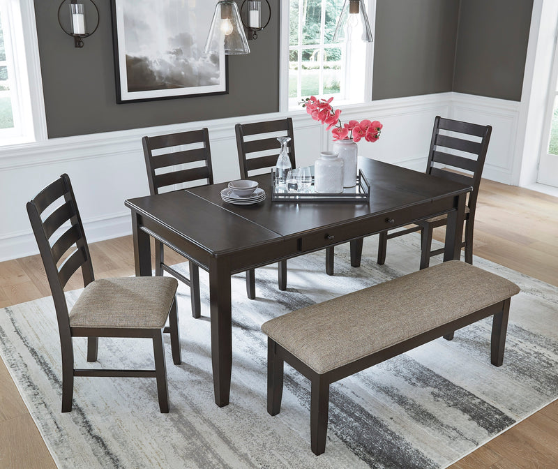 Ambenrock Dark Brown Dining Room Sets