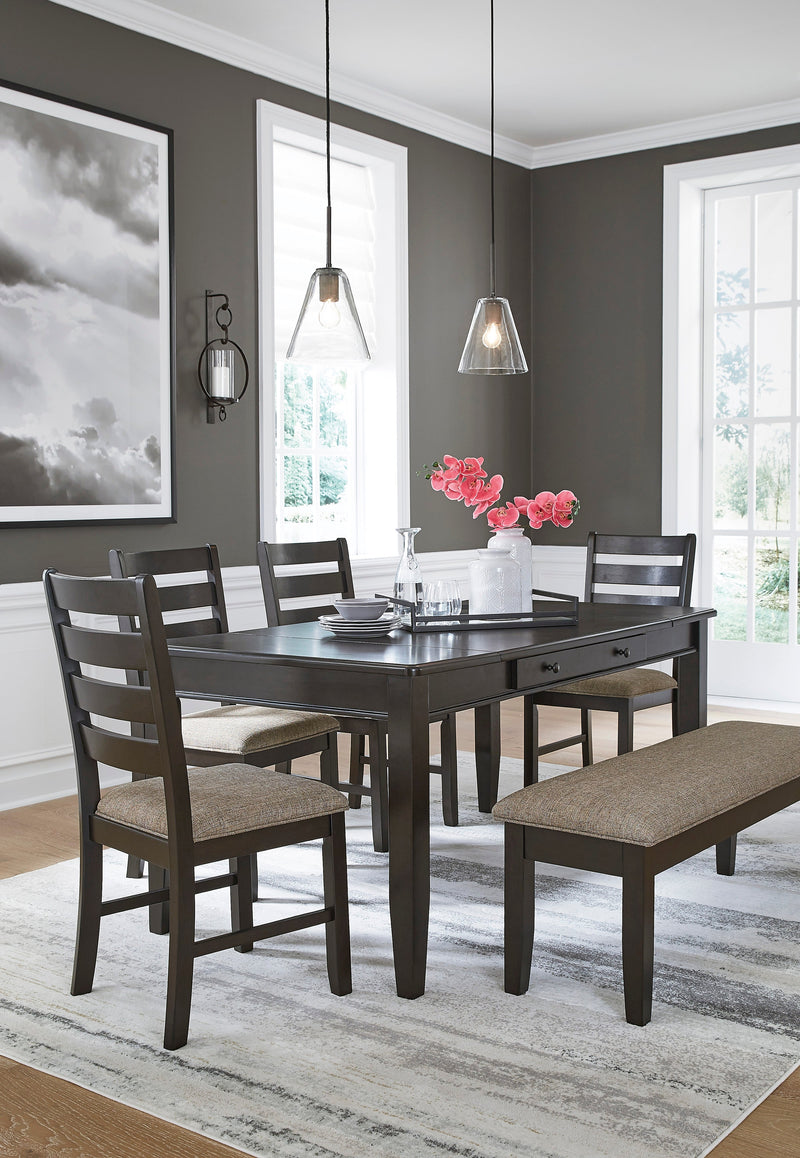 Ambenrock Dark Brown Dining Room Sets