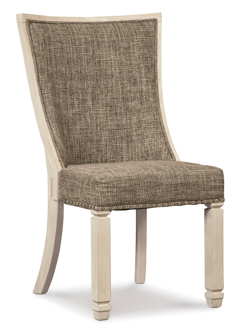 Bolanburg Antiqued White Dining Chair (Set of 2)