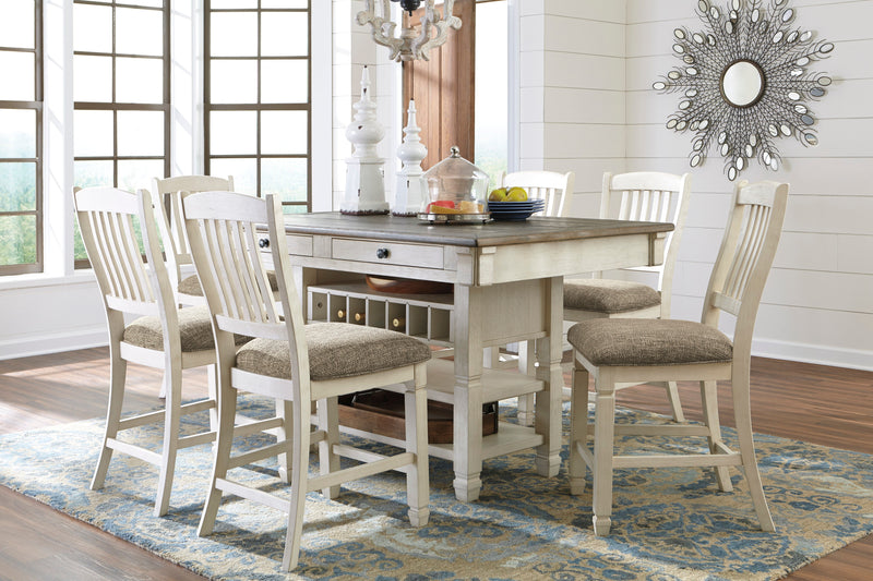 Bolanburg Two-Tone Counter Height Dining Room Set / 7pc