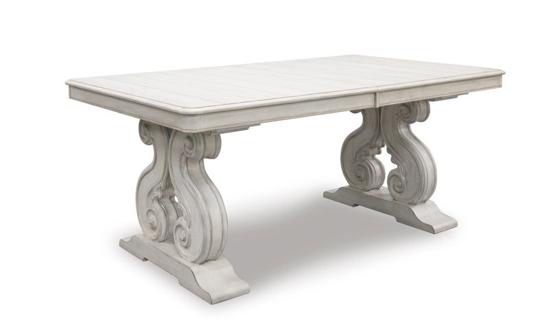 Arlendyne Antique White Dining Table w/ Extension