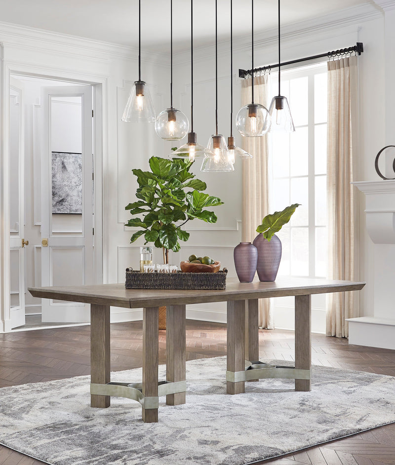 Chrestner Gray Dining Table