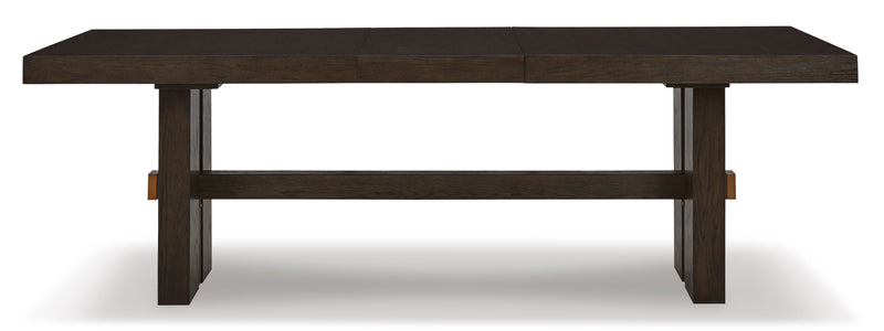 Burkhaus Dark Brown Dining Table w/ Extension