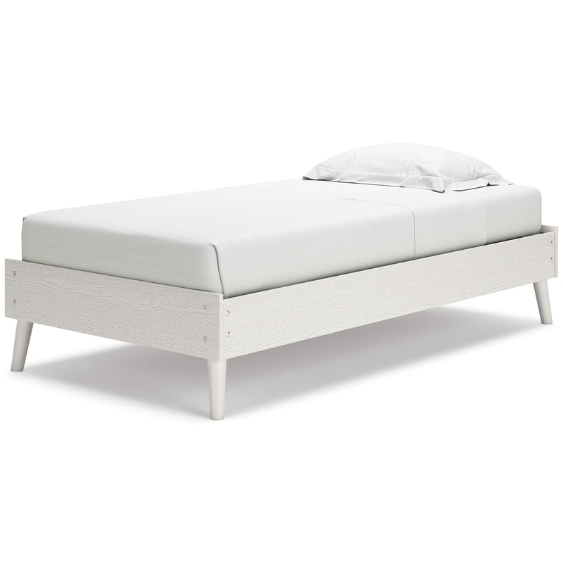 Aprilyn White Twin Platform Bed