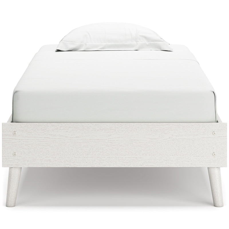 Aprilyn White Twin Platform Bed