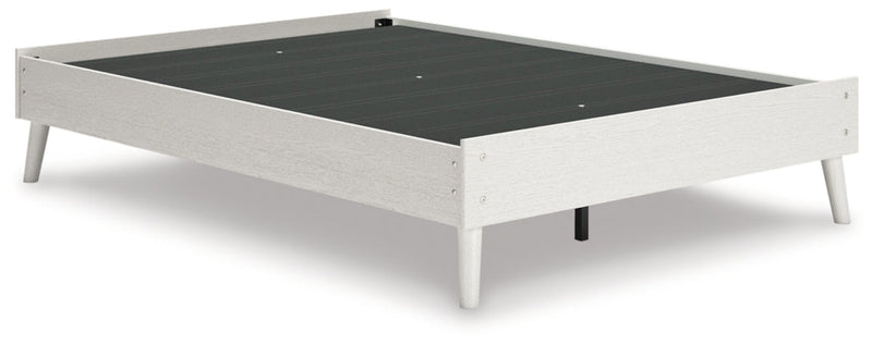 Aprilyn White Full Platform Bed