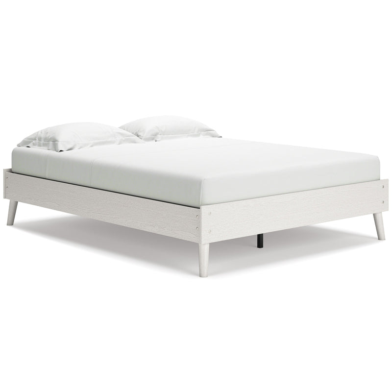 Aprilyn White Queen Platform Bed