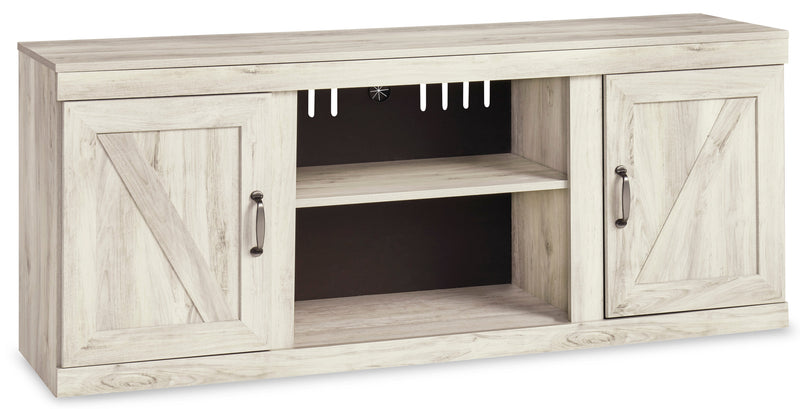 Bellaby Whitewash Entertainment Center