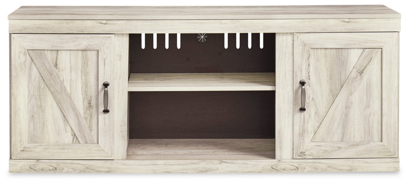 Bellaby Whitewash Entertainment Center