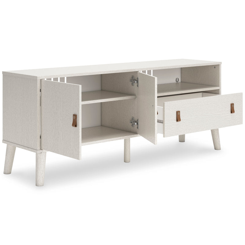 Aprilyn White 59" Medium TV Stand