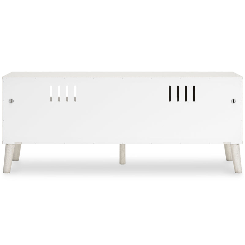 Aprilyn White 59" Medium TV Stand