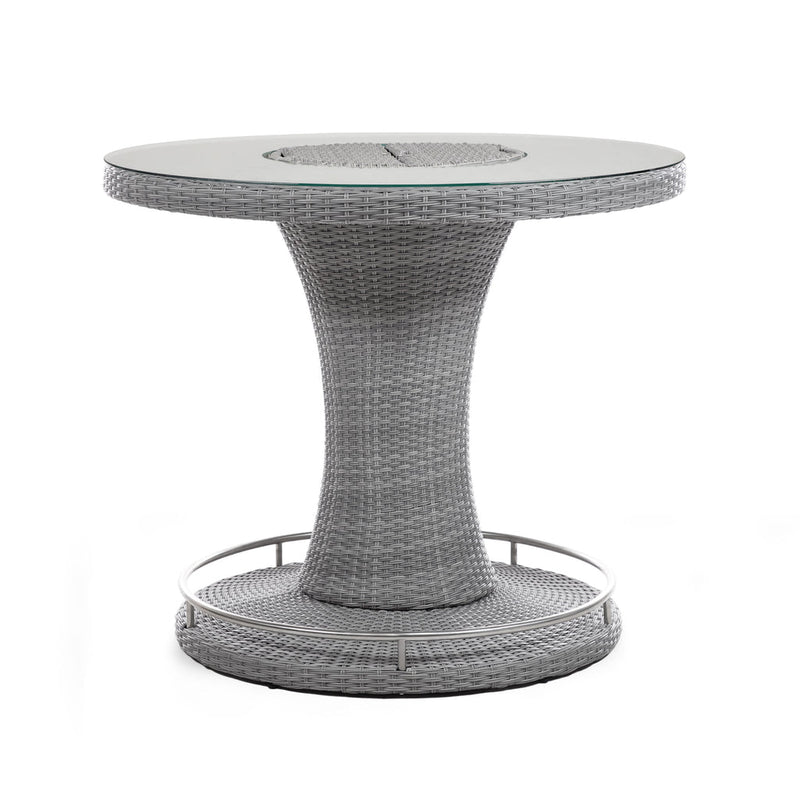 Cyprus Gray Round Outdoor Table