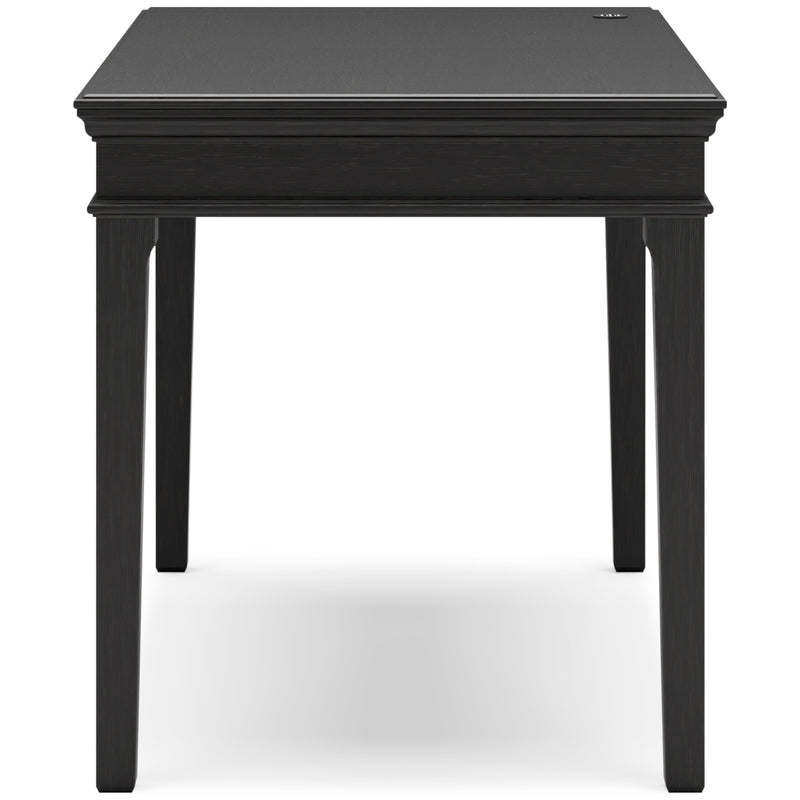 Beckincreek Black Home Office Small Leg Desk