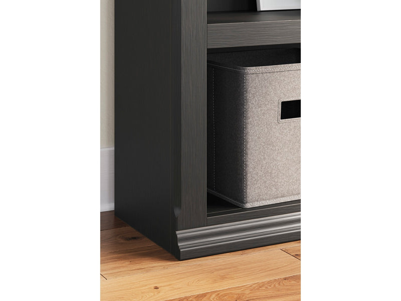 Beckincreek Black Large Bookcase