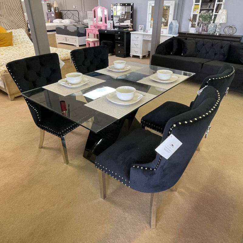 Wailoa Black Dining Table