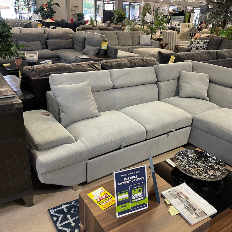 Foreman PullOut Sleeper Sectional Sofa