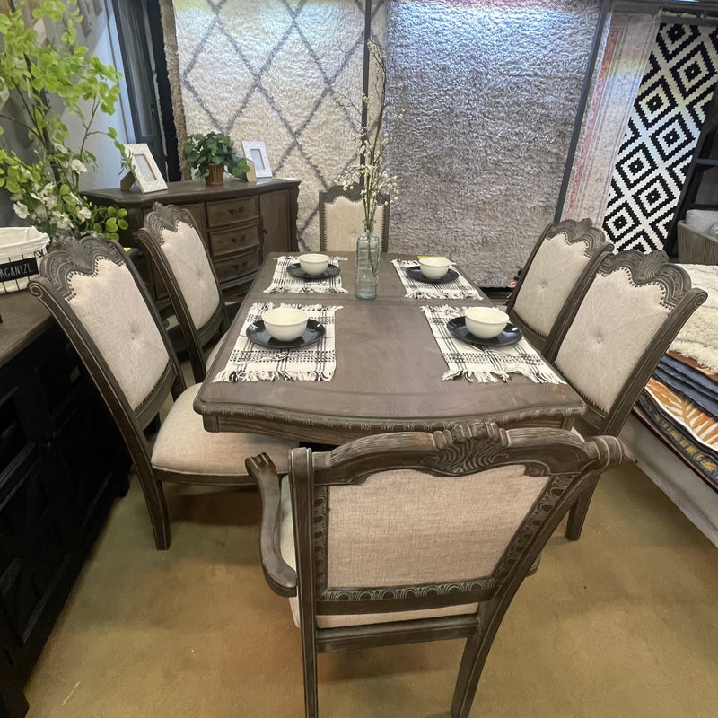 Kiera Gray Formal Dining Room Set