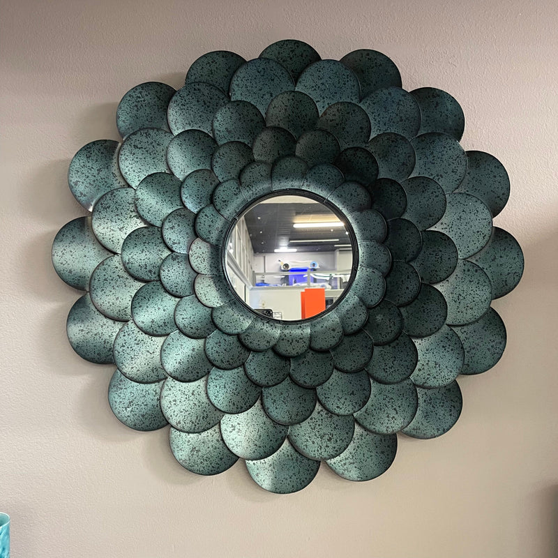 Deunoro Blue Accent Mirror