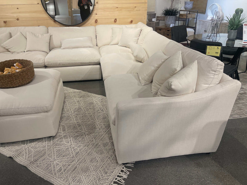 Pluma - Off-White - Modular Sectional Fabric - Create your own Style - Ornate Home