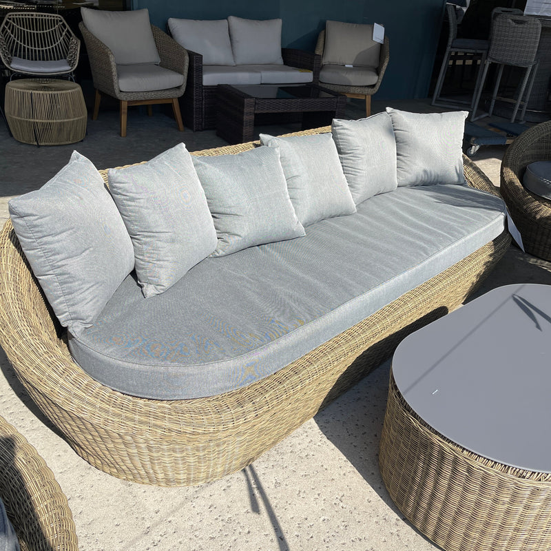 [SUMMER DEALS]🌞 Pismo Gray Outdoor Seating Group w/ Coffee Table / 4pc