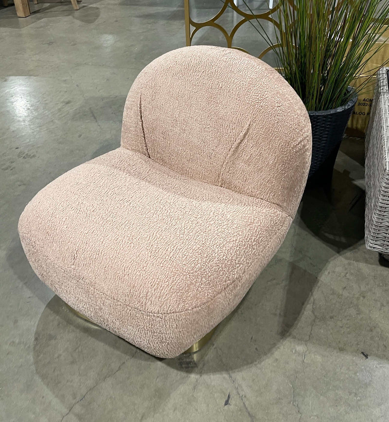 Yedaid - Teddy Sherpa Fabric - Swivel Accent Chair - Ornate Home