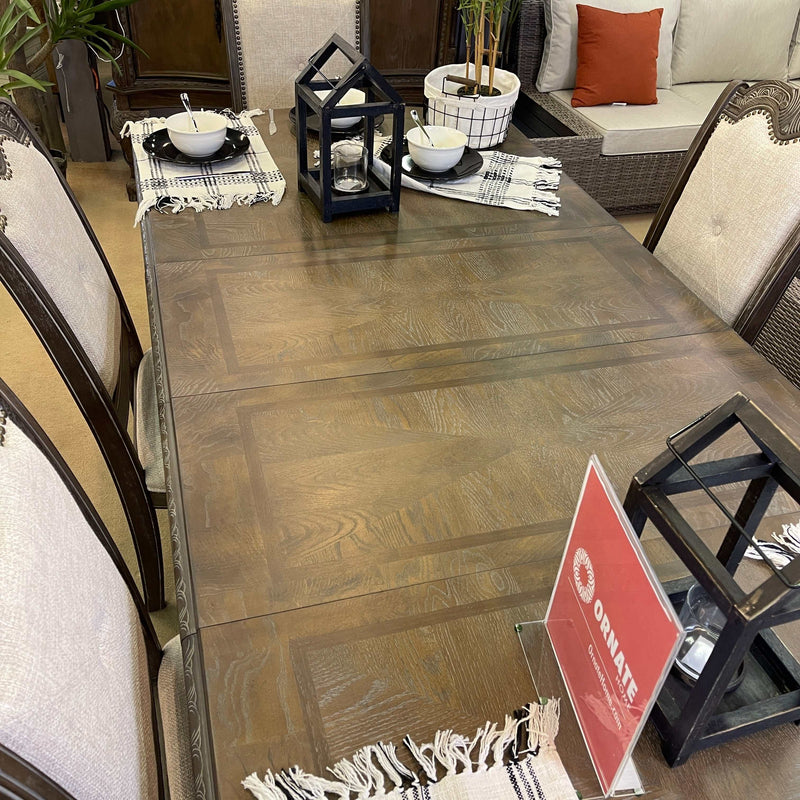 Kiera - Gray - Formal Dining Room Set - Ornate Home