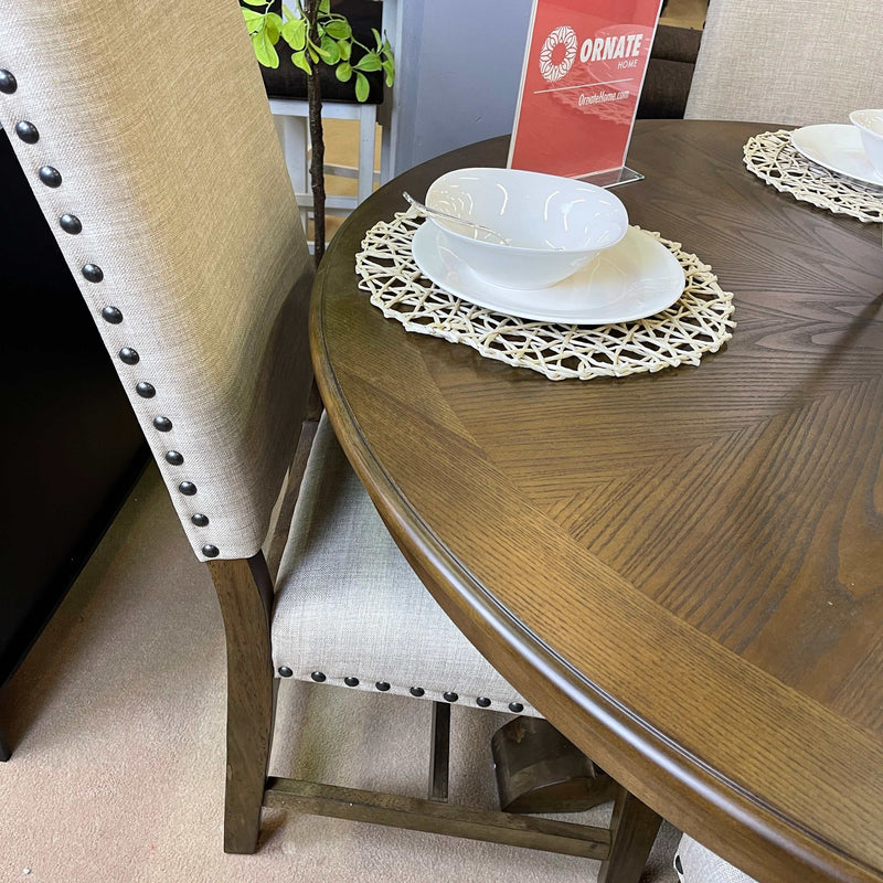 Julia - Light Oak - Round Dining Table - Ornate Home