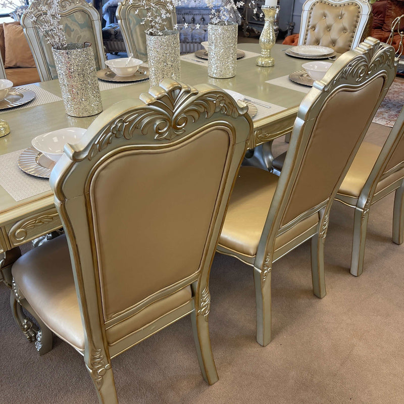 Dresden - Gold Patina & Bone - Side Chair (Set of 2) - Ornate Home