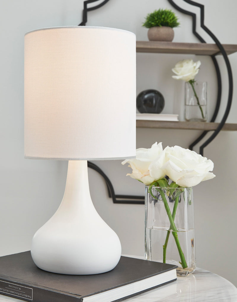 Camdale White Table Lamp