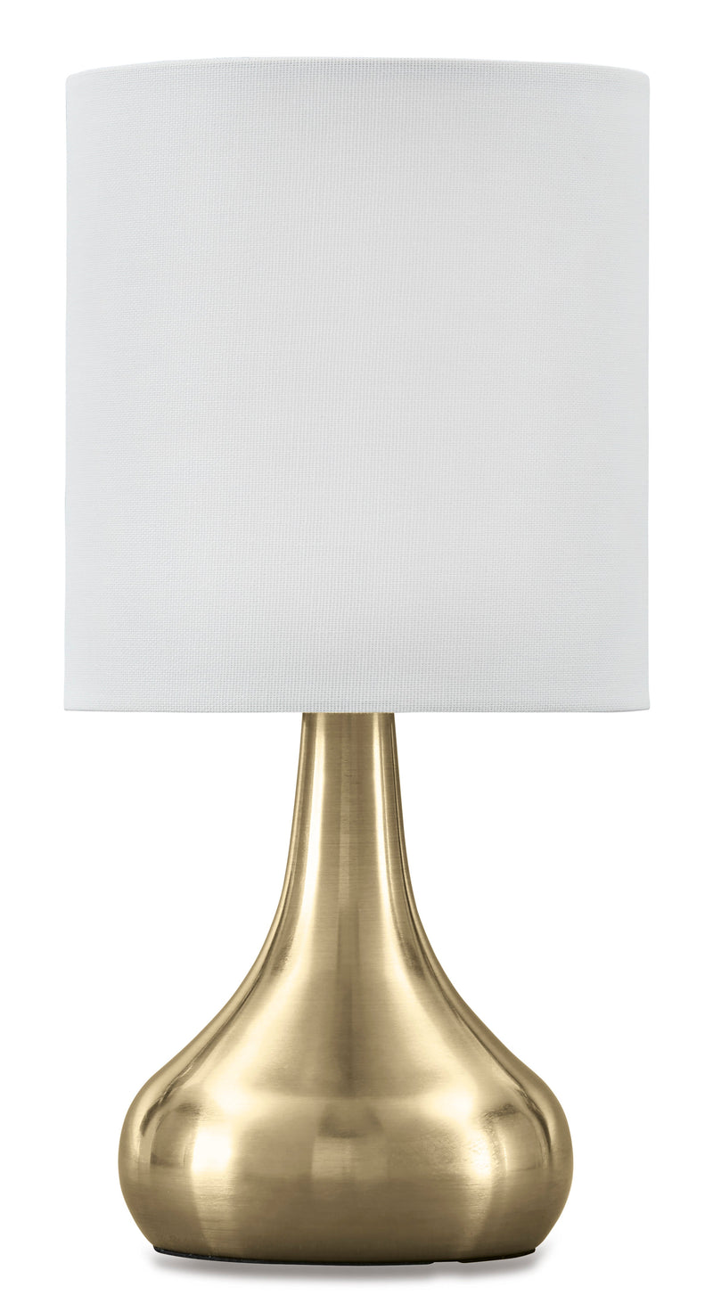 Camdale Brass Finish Table Lamp