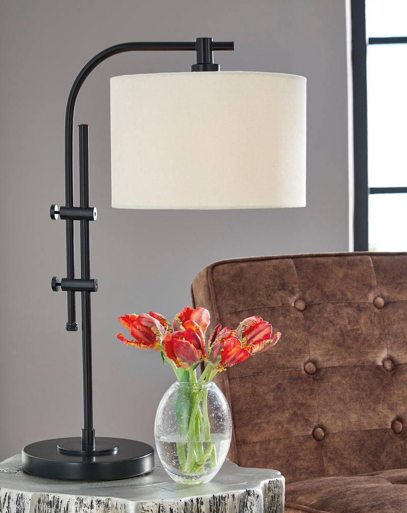 Baronvale Black Accent Lamp