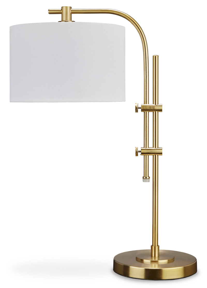 Baronvale Brass Finish Accent Lamp