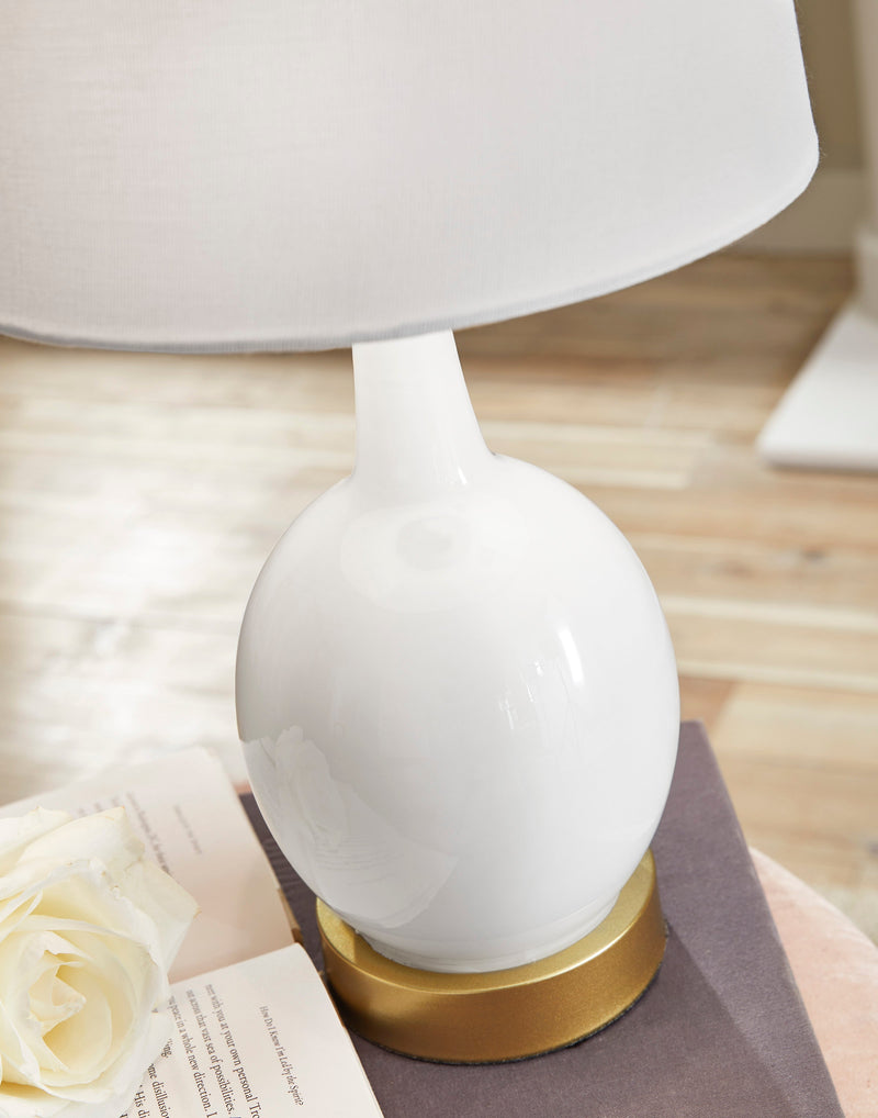 Arlomore White Table Lamp