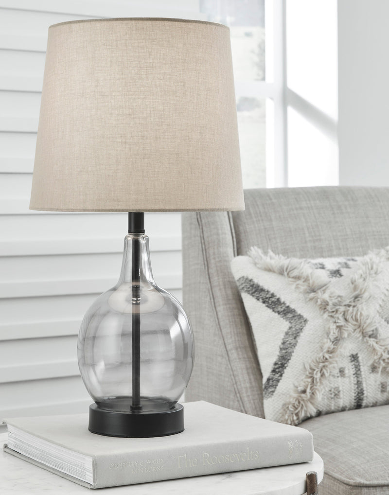 Arlomore Gray Table Lamp