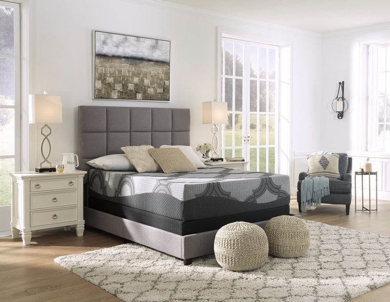 1100 Series Gray California King Firm Mattress