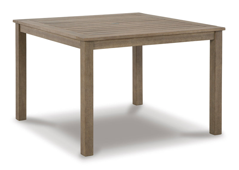 Aria Plains Brown Outdoor Dining Table